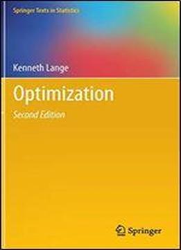 Optimization (springer Texts In Statistics)