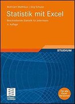 Statistik Mit Excel: Beschreibende Statistik Fr Jedermann