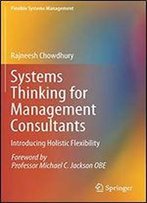 Systems Thinking For Management Consultants: Introducing Holistic Flexibility