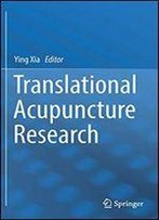 Translational Acupuncture Research