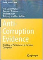 Anti-Corruption Evidence: The Role Of Parliaments In Curbing Corruption