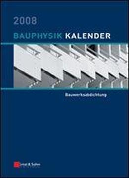 Bauphysik-kalender 2008