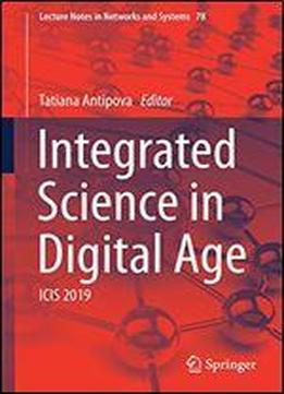 Integrated Science In Digital Age: Icis 2019