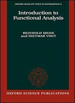 Introduction To Functional Analysis