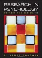 Research In Psychology: Methods And Design