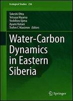 Water-Carbon Dynamics In Eastern Siberia