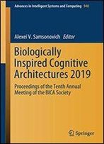 Biologically Inspired Cognitive Architectures 2019: Proceedings Of The Tenth Annual Meeting Of The Bica Society (Advances In Intelligent Systems And Computing)