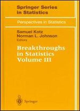 Breakthroughs In Statistics