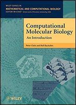 Computational Molecular Biology: An Introduction 1st Edition