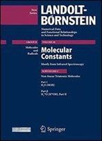 (H2o (Hoh), Part 1 Beta: Molecular Constants Mostly From Infrared Spectroscopy Subvolume C: Nonlinear Triatomic Molecules