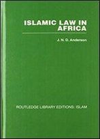 Islamic Law In Africa