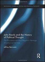 John Rawls And The History Of Political Thought