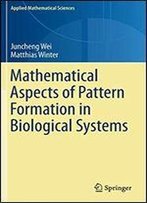 Mathematical Aspects Of Pattern Formation In Biological Systems