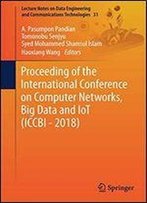 Proceeding Of The International Conference On Computer Networks, Big Data And Iot (Iccbi - 2018)