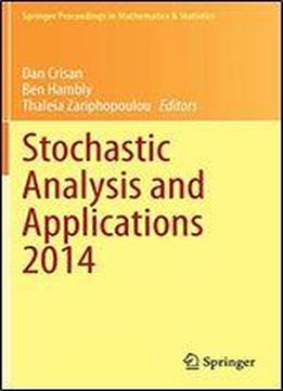 Stochastic Analysis And Applications 2014: In Honour Of Terry Lyons
