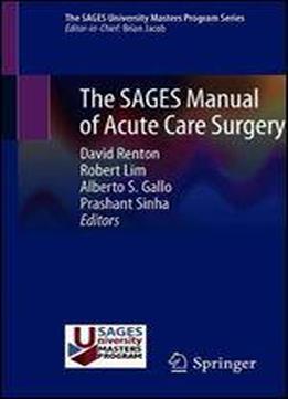 The Sages Manual Of Acute Care Surgery
