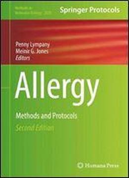 Allergy: Methods And Protocols