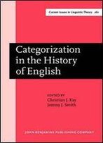 Categorization In The History Of English