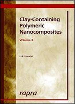 Clay-containing Polymeric Nanocomposites
