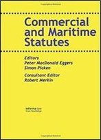 Commercial And Maritime Statutes (Maritime And Transport Law Library)