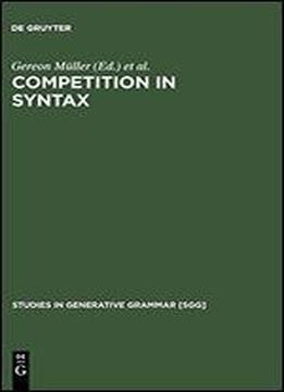 Competition In Syntax