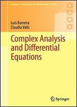 Complex Analysis And Differential Equations