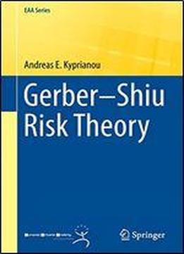 Gerbershiu Risk Theory