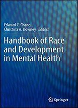 Handbook Of Race And Development In Mental Health