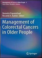 Management Of Colorectal Cancers In Older People (International Society Of Geriatric Oncology)