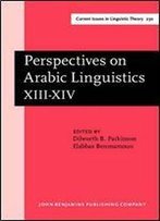 Perspectives On Arabic Linguistics Xiii-Xiv: Papers From The Thirteenth And Fourteenth Annual Symposia On Arabic Linguistics