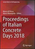 Proceedings Of Italian Concrete Days 2018
