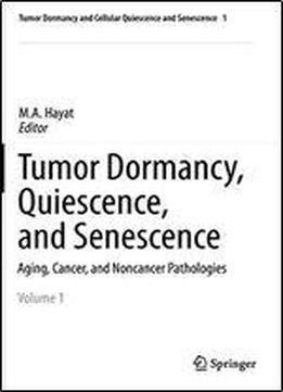Tumor Dormancy, Quiescence, And Senescence, Volume 1: Aging, Cancer, And Noncancer Pathologies (tumor Dormancy And Cellular Quiescence And Senescence)