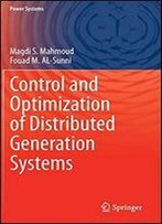 Control And Optimization Of Distributed Generation Systems (Power Systems)