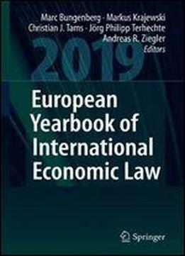 European Yearbook Of International Economic Law 2019