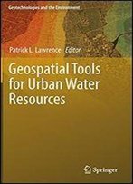 Geospatial Tools For Urban Water Resources