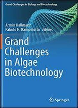 Grand Challenges In Algae Biotechnology