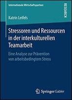 Stressoren Und Ressourcen In Der Interkulturellen Teamarbeit: Eine Analyse Zur Prvention Von Arbeitsbedingtem Stress