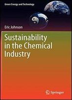 Sustainability In The Chemical Industry (Green Energy And Technology)