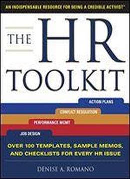 The Hr Toolkit: An Indispensable Resource For Being A Credible Activist