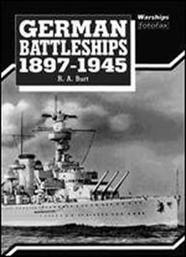 German Battleships 1897-1945 (warships Fotofax)