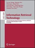 Information Retrieval Technology: 15th Asia Information Retrieval Societies Conference, Airs 2019, Hong Kong, China, November 79, 2019, Proceedings