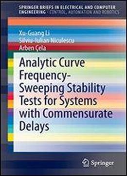 Analytic Curve Frequency-sweeping Stability Tests For Systems With Commensurate Delays (springerbriefs In Electrical And Computer Engineering)