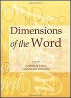 Dimensions Of The Word