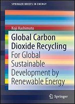 Global Carbon Dioxide Recycling: For Global Sustainable Development By Renewable Energy