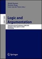 Logic And Argumentation: Third International Conference, Clar 2020, Hangzhou, China, April 69, 2020, Proceedings