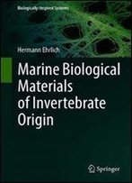 Marine Biological Materials Of Invertebrate Origin