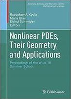 Nonlinear Pdes, Their Geometry, And Applications: Proceedings Of The Wisa 18 Summer School