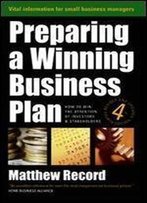 Preparing A Winning Business Plan