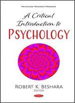 A Critical Introduction To Psychology