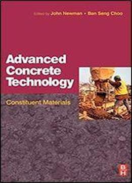 Advanced Concrete Technology 1: Constituent Materials